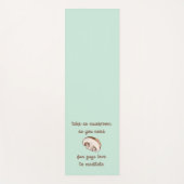 Tapis De Yoga "Prenez Le Champignons Dont Vous Avez Besoin" (Devant)