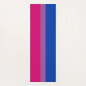 Tapis De Yoga Pride bisexuelle (Bi Drapeau) (Dos)