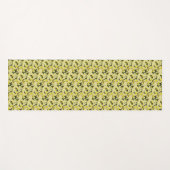 Tapis De Yoga Primroses du printemps (Devant (Horizontal))