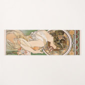 Tapis De Yoga Primroses, Mucha (Devant (Horizontal))