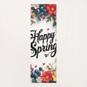 Tapis De Yoga Printemps heureux (Dos)