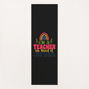 Tapis De Yoga Professeur Cadeaux Je Suis Un Enseignant Dans Un