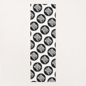 Tapis De Yoga Professional Simple Repeating Logo Background (Devant)