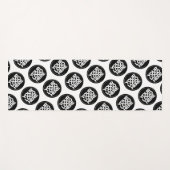 Tapis De Yoga Professional Simple Repeating Logo Background (Devant (Horizontal))