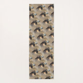 Tapis De Yoga Profil d'un faucon pèlerin (Dos)