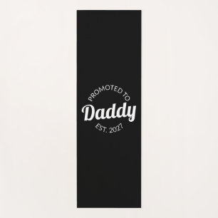 Tapis De Yoga Promu Papa 2027 Nouveau Papa Cadeau De Naissance B