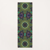Tapis De Yoga Psychédélique Mandala Rétro Hippie Trippy Boho Chi (Devant)