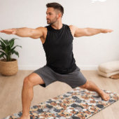 Tapis de yoga Pug