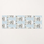 Tapis De Yoga Puppy Accroche Son Jouet (Devant (Horizontal))