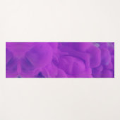 Tapis De Yoga Purple et Blue Digital Smoke (Devant (Horizontal))