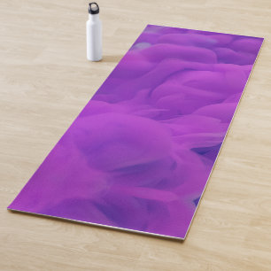 Tapis De Yoga Purple et Blue Digital Smoke