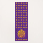 Tapis De Yoga Purple et or (Devant)