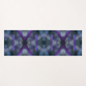 Tapis De Yoga Purple Medley Boho Chic imprimé double face (Devant (Horizontal))