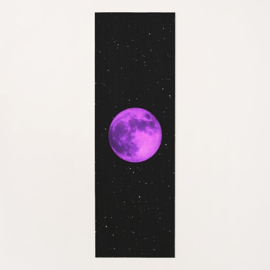 Tapis De Yoga Purple Moon - Stations spatiales- (Devant)
