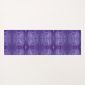 Tapis De Yoga Purples Ikat 9 (Dos (Horizontal))