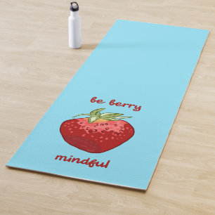 Tapis De Yoga Pusson de méditation "Be Berry Mind"