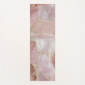 Tapis De Yoga Quartz rose (Devant)