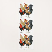 Tapis De Yoga Quatre gamecocks (Devant)