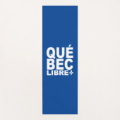 Tapis De Yoga Québec Libre (Devant)