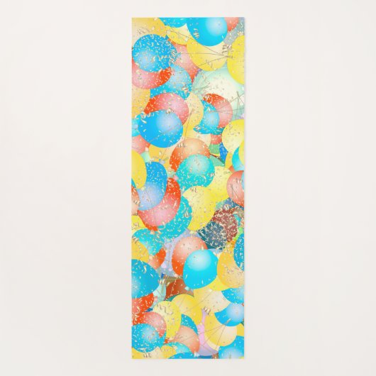 Tapis De Yoga Question Apprendre Nuage MotssTexte Motif Message (Dos)