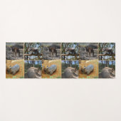 Tapis De Yoga Quokka Australien, Koala, Wombat Et Kangaroo, (Devant (Horizontal))