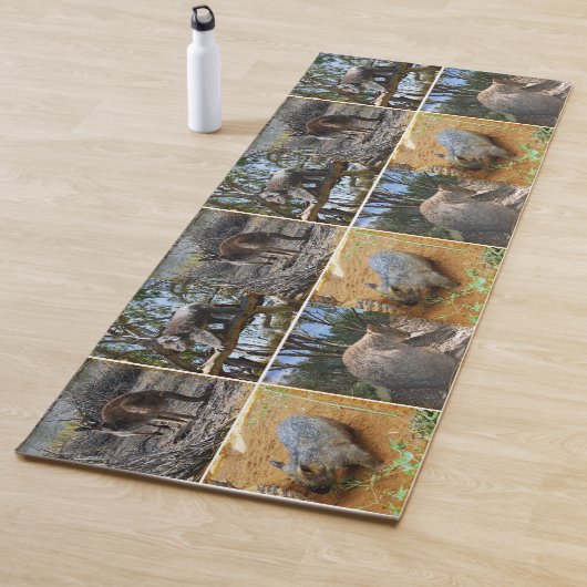 Tapis De Yoga Quokka Australien, Koala, Wombat Et Kangaroo, (En situation)