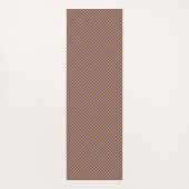 Tapis De Yoga Rainbow Check Scottish Tartan Plaid Motif (Dos)