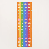 TAPIS DE YOGA RAINBOW DOT STRIPES (Dos)