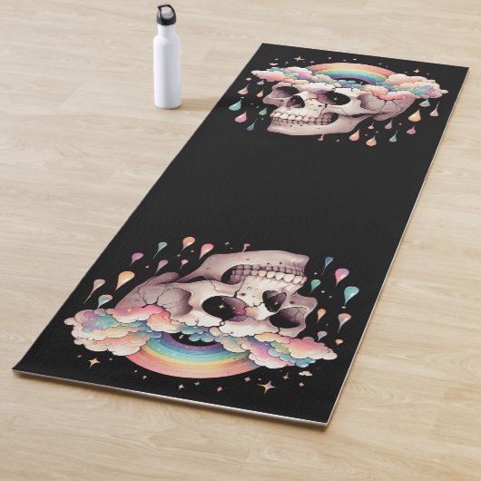 Tapis de Yoga Rainbow Dreams (En situation)
