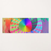 Tapis De Yoga Rainbow Fluid Pour LGBT Gay pride (Devant (Horizontal))