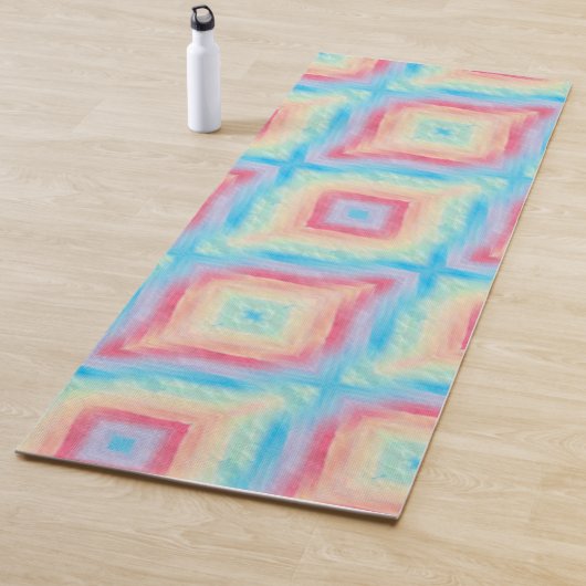 Tapis De Yoga Rainbow Hues Yoga Mat (En situation)