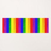 Tapis De Yoga Rainbow LGBT Pride Yoga Mat (Dos (Horizontal))