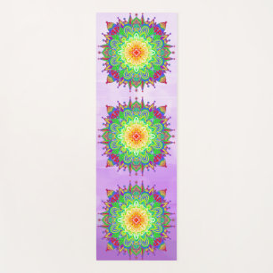 Tapis De Yoga Rainbow Mandala Yoga Mat