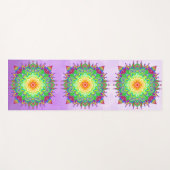 Tapis De Yoga Rainbow Mandala Yoga Mat (Devant (Horizontal))