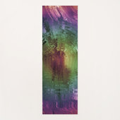 Tapis De Yoga Rainbow Tie Dye Landscape (Devant)