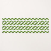 Tapis de Yoga Raisins Verts (Devant (Horizontal))