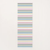 Tapis De Yoga Rayure Moderne (Dos)