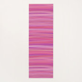 Tapis De Yoga Rayures Abstraites Flush Springtime (Dos)