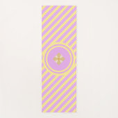 Tapis De Yoga Rayures de mode et diamant (Devant)