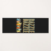 Tapis de yoga Razzle Dazzle (Devant (Horizontal))