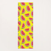 Tapis De Yoga Realistic Watermelon Slice Pattern Design (Dos)