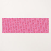 Tapis de Yoga - REBEL (Devant (Horizontal))