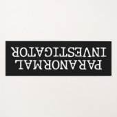 Tapis De Yoga Recherche paranormale chasse aux fantômes EVP (Devant (Horizontal))