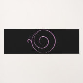 Tapis De Yoga Reconnaissance rose (Dos (Horizontal))