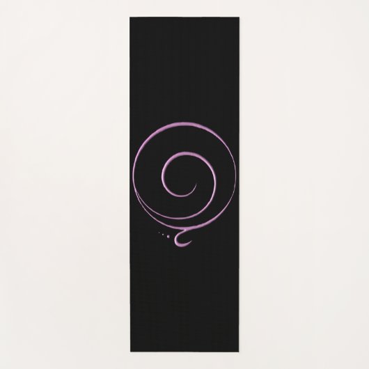 Tapis De Yoga Reconnaissance rose (Devant)