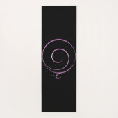 Tapis De Yoga Reconnaissance rose (Dos)