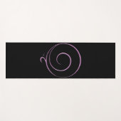Tapis De Yoga Reconnaissance rose (Devant (Horizontal))