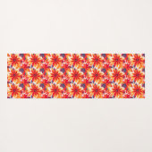 Tapis De Yoga Red Daisy BOHO Carrelage moderne (Dos (Horizontal))