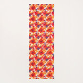 Tapis De Yoga Red Daisy BOHO Carrelage moderne (Dos)