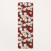 Tapis De Yoga RedandWhiteRoses (Devant)